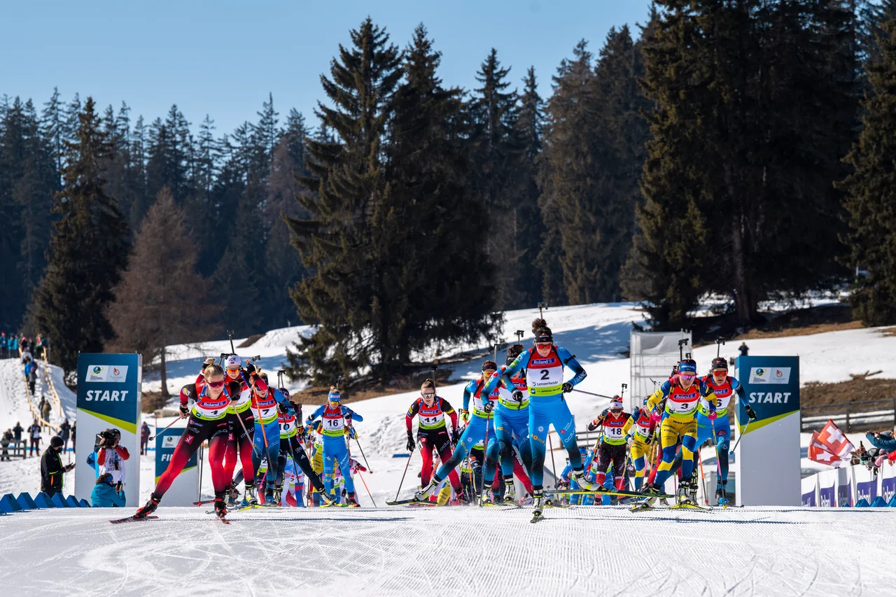  BMW IBU WM Biathlon Lenzerheide 2025